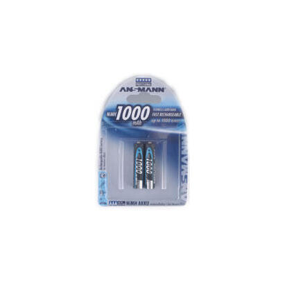 1x2-ansmann-nimh-recargable-battery-1000-micro-aaa-950-mah