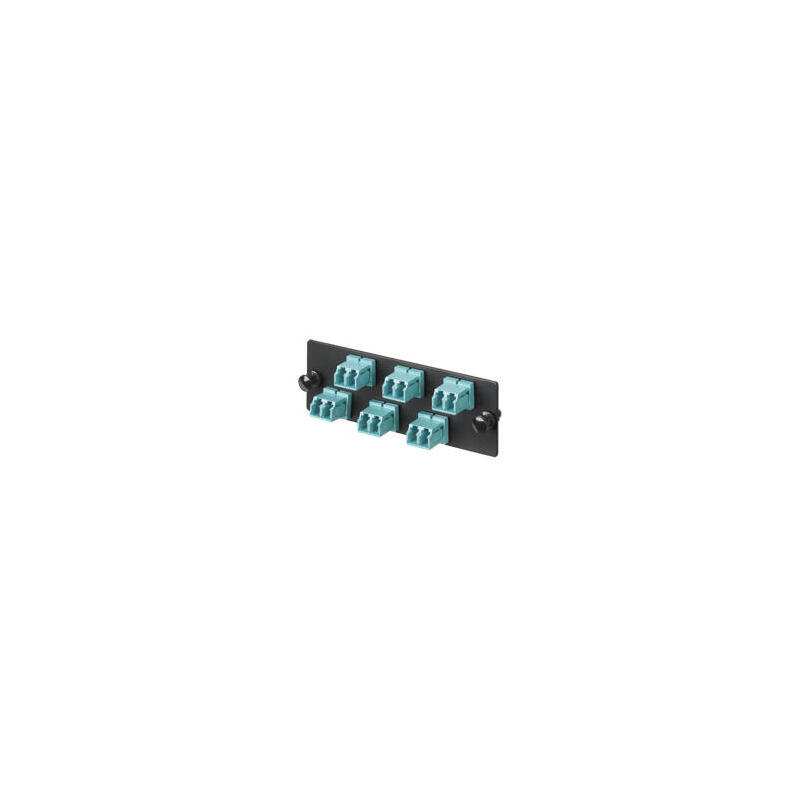 lc-fiber-optic-adapter-panel-with-twelve-lc-duplex-adapters-blue-zirconia-ceramic-split-sleeves-loaded-with-tiaeia-604-focis-3-c