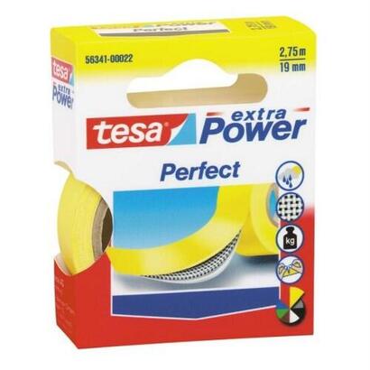 tesa-extra-power-perfect-gewebeband-275m-19mm-amarillo