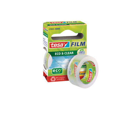 tesa-eco-clear-1-rollo-19-mm-cinta-adhesiva-transparente-33-metros