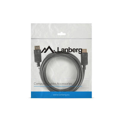 lanberg-cable-ca-dpdp-10cc-0030-bk-displayport-machomacho-maxima-resolucion-4k-3-metros
