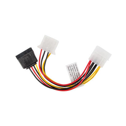 lanberg-cable-duplicador-de-alimentacion-molex-macho-a-molex-hembra-sata-hembra-ca-hdsa-12cu-0015-15-centametros