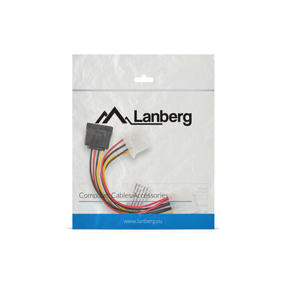 lanberg-cable-duplicador-de-alimentacion-molex-macho-a-molex-hembra-sata-hembra-ca-hdsa-12cu-0015-15-centametros