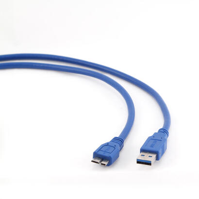gembird-cable-usb-30-a-microusb-tipo-b-05m-azul