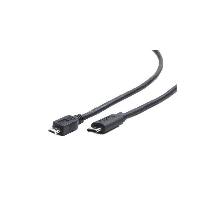 gembird-cable-usb-tipo-c-a-micro-usb-1m-negro