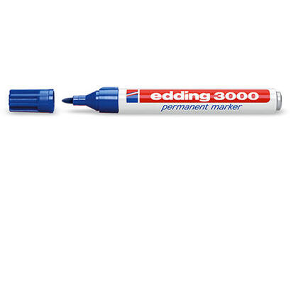 edding-marcador-permanente-3000-azul