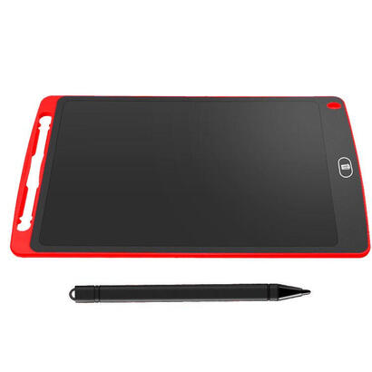 leotec-mini-pizarra-digital-sketchboard-eight-red-851-pantalla-lcd-lapiz-optico-incluido-bateria-iman-trasero-funda