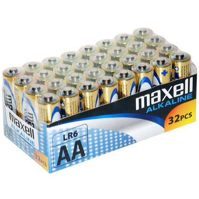maxell-pilas-alcalinas-aa-lr06-pack-32-uds