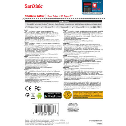 pendrive-64gb-sandisk-dual-usb-tipo-c-ultra-usb-31-tipo-c-sdddc2-064g-g46