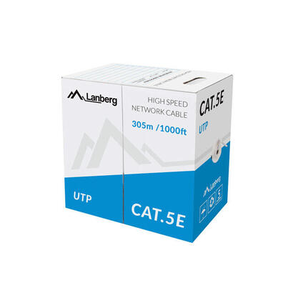 lanberg-bobina-de-cable-rj45-cat5e-utp-awg24-305m-gris-lcu5-10cc-0305-s