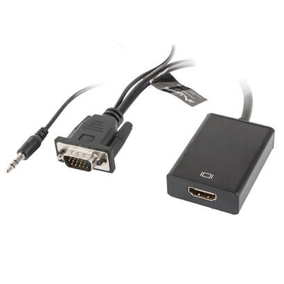 lanberg-adaptador-vga-a-hdmi-macho-hembra-con-audio-ad-0021-bk-cable-20cm