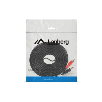lanberg-cable-estereo-ca-mjrc-10cc-0050-bk-jack-35mm-a-2x-rca-5-metros