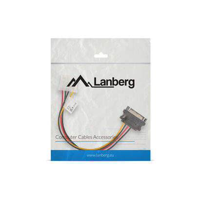lanberg-cable-alimentacion-molex-hembra-a-sata-macho-ca-sahd-10cu-0015-15-centaametros