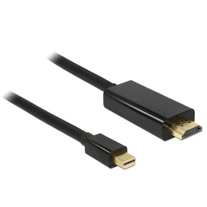 delock-cable-mini-displayport-a-hdmi-2m-negro-83699