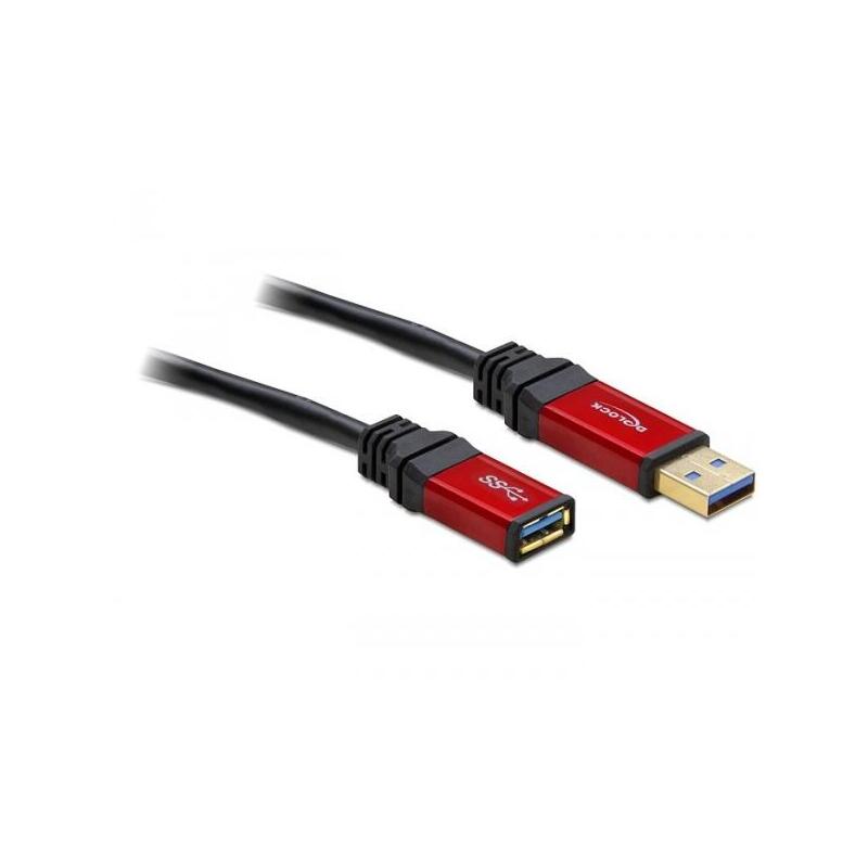 delock-cable-usb-30-mh-alargo-5m-premium-negro-rojo-82755