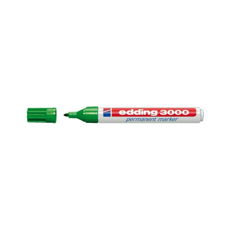 edding-marcador-permanente-3000-verde