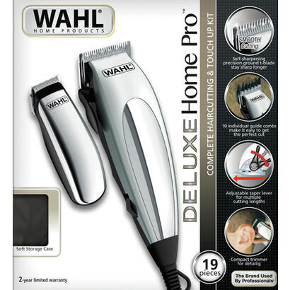 cortapelos-recortadora-wahl-deluxe-homepro-16-accesorios