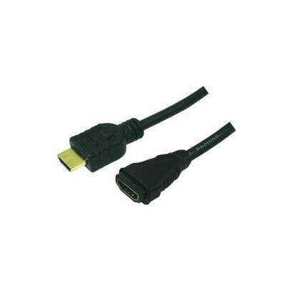 logilink-cable-hdmi-5m-machohembra-oro-negro