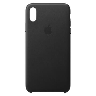 apple-iphone-xs-max-leather-case-black