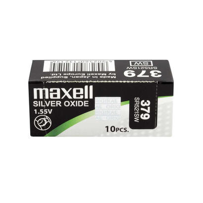 maxell-micro-pilas-planas-oxido-de-plata-155v-sr521sw-379-caja-10u