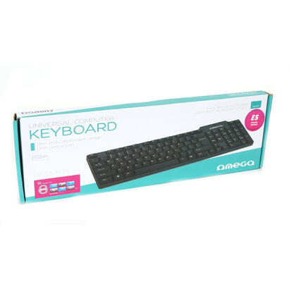 teclado-espanol-omega-ok05tes-usb-qwerty-negro