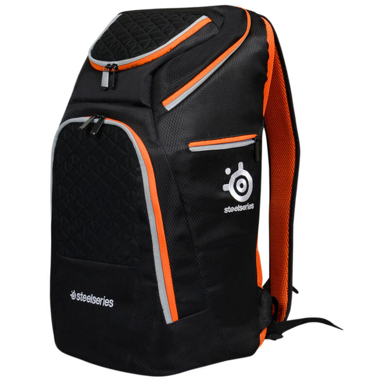 port-designs-gaming-mochila-poliester-negro-naranja