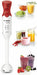 EAN 4242002678108 - Bosch MSM64010 licuadora Batidora de inmersión 450 W Rojo, Blanco imagen 1