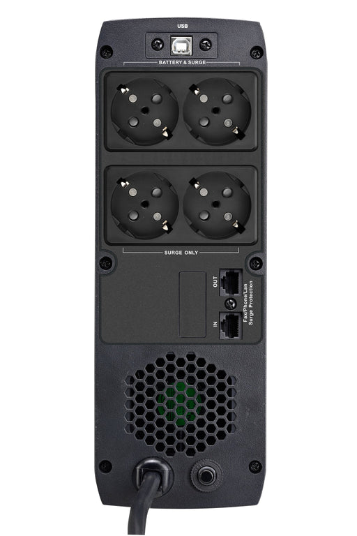EAN 4713224528958 - FSP ST 1200 sistema de alimentación ininterrumpida (UPS) Línea interactiva 1,2 kVA 720 W 4 salidas AC imagen 2