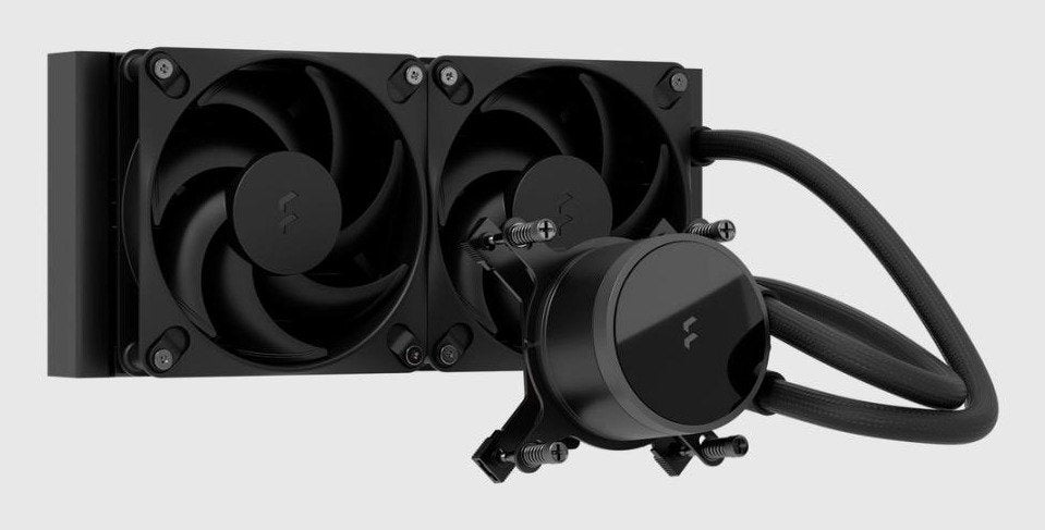EAN 7340172714644 - Fractal Design Radius 240 Black Procesador Sistema de refrigeración líquida todo en uno 12 cm Negro 1 pie imagen 1