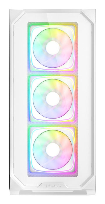 EAN 4044951041848 - Sharkoon AK5G RGB Midi Tower Blanco imagen 2