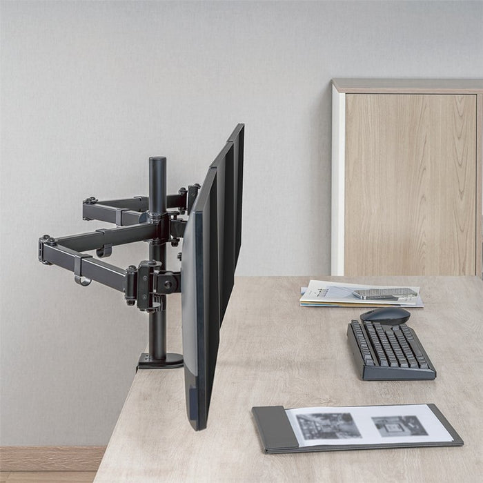EAN 4052792071191 - LogiLink BP0173 soporte para monitor 68,6 cm (27") Escritorio Negro imagen 7