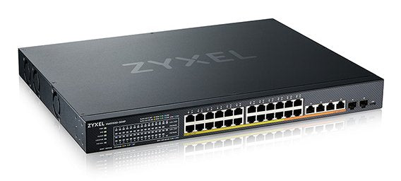 Zyxel Xmg1930-30hp  24-Port 2.5gbe Smart Managed Layer 2 Poe 700w     22xpoe+/8xpoe++ Switch With 4 10gbe And 2 Sfp+ Uplink