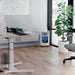 EAN 4002432142460 - Leitz IQ OptiMax Small Office 350 triturador de papel Microcorte 58 dB 22,3 cm Gris, Blanco imagen 4