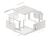 EAN 5901969430103 - Lanberg WF01-6606-00S armario rack 6U Bastidor de pared Gris imagen 15