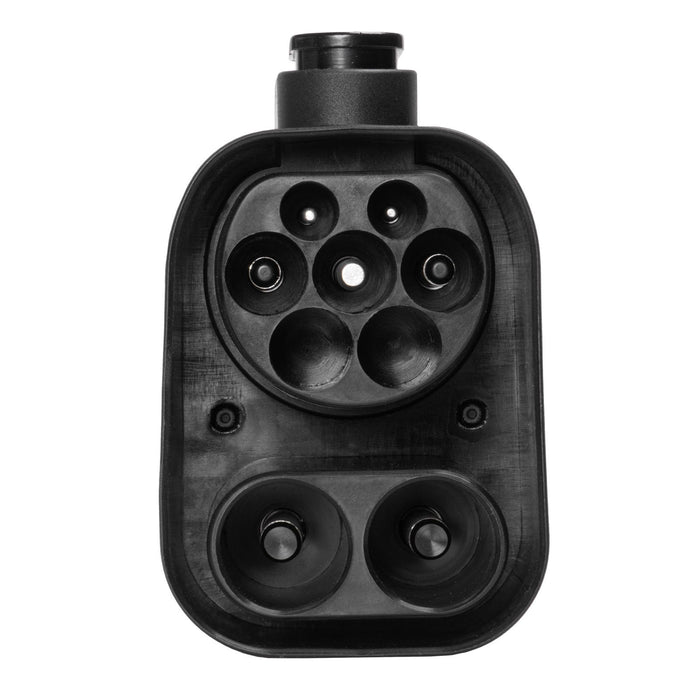 Akyga Ak-Sc-E19 Ladekabel-Adapter Ccs Combo 1 Ccs Combo 2 Negro