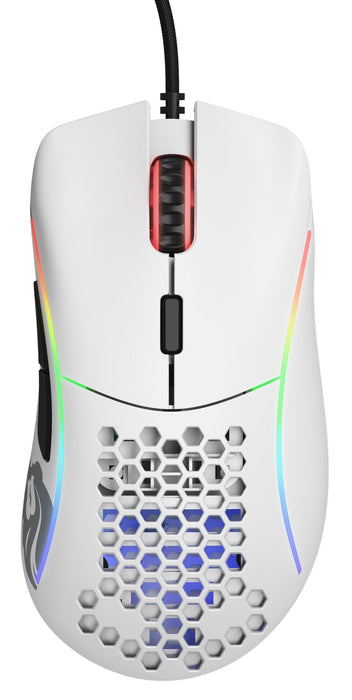 Ratón Glorious Pc Gaming Race Model D 12000 Dpi Blanco Mate - Gd-White