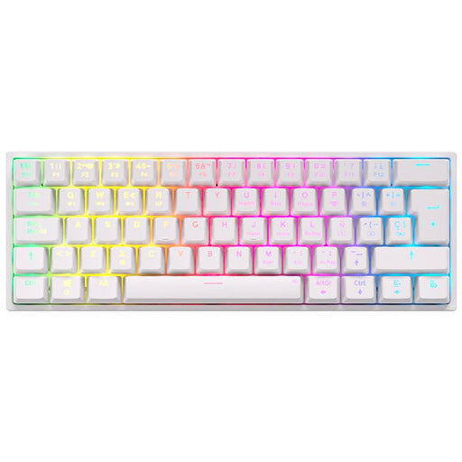 EAN 8435443704345 - Newskill Gaming NS-KB-PYROSV2-IV teclado Juego USB + RF Wireless + Bluetooth QWERTY Español Blanco imagen 1