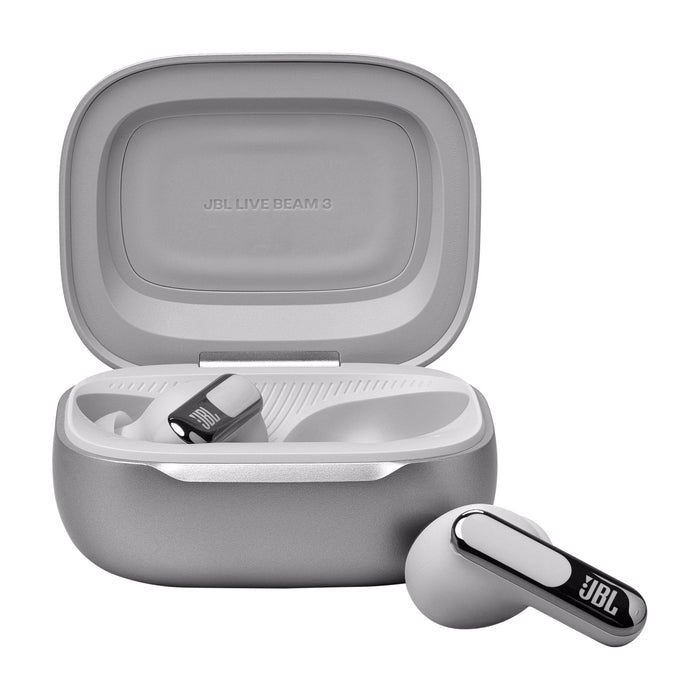 EAN 1200130011641 - JBL Live Beam 3 Auriculares Inalámbrico Dentro de oído Llamadas/Música/Deporte/Uso diario Bluetooth Plata imagen 2