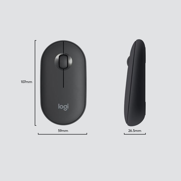 EAN 5099206086609 - Logitech 920-009204 teclado Ratón incluido Universal RF inalámbrico QWERTY Internacional de EE.UU. Grafit imagen 8