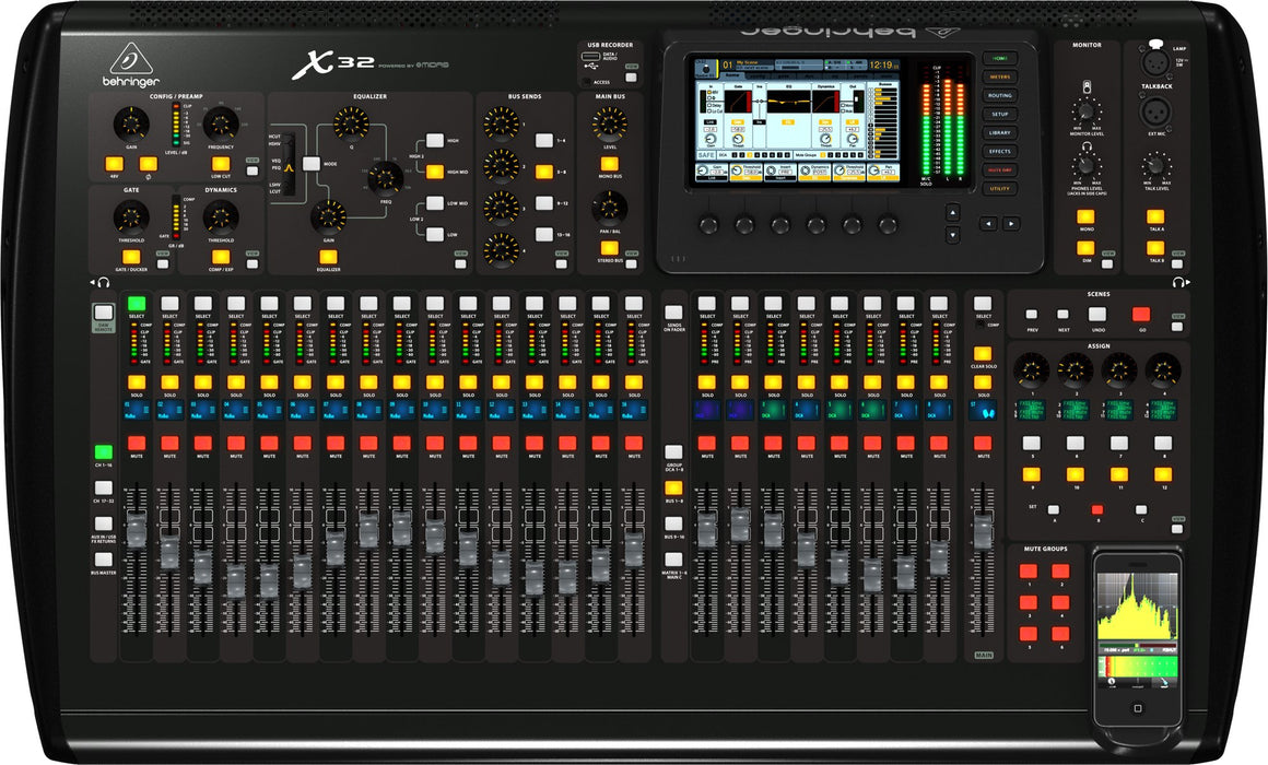 EAN 4033653013857 - Behringer X32 mezclador DJ 40 canales 10 - 22000 Hz Negro imagen 5