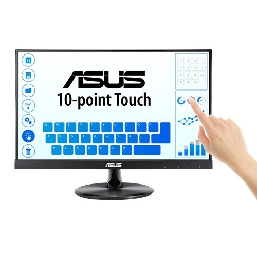 EAN 4718017058964 - ASUS VT229H pantalla para PC 54,6 cm (21.5") 1920 x 1080 Pixeles Full HD LED Pantalla táctil Negro imagen 3