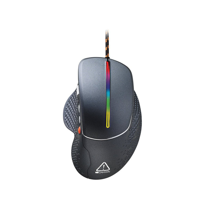 Canyon Gaming Raton Apmar Gm-12 6400 Dpi Rgb 6 Keys Bk Retail