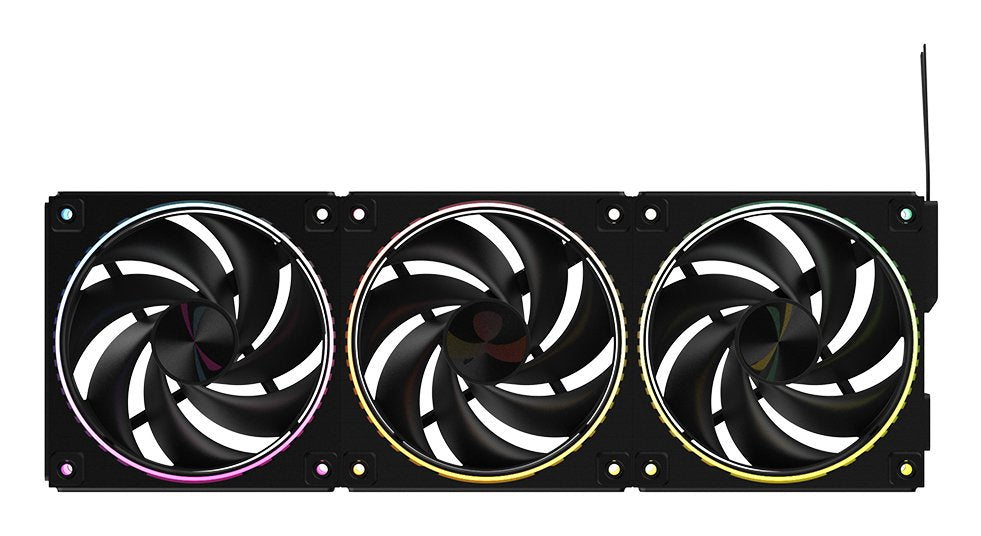 Ventilador Pc Zalman Zm-Df120 Black  Argb 1x Vent 120mm