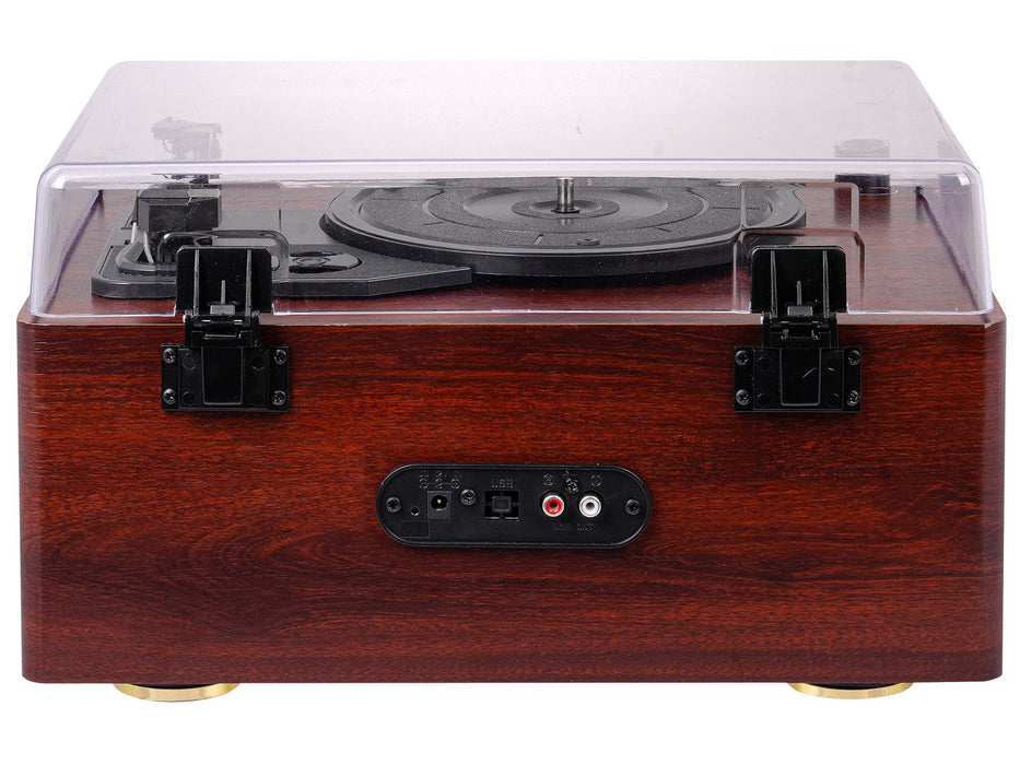 EAN 8011000041650 - Trevi TT 1030 BT Tocadiscos de tracción directa Madera imagen 4