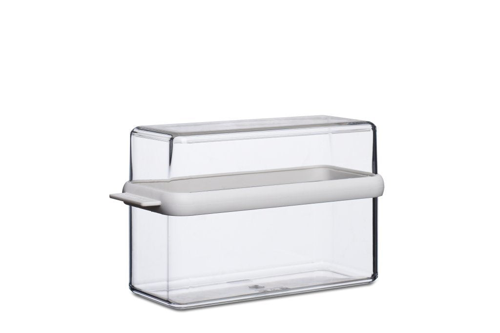Rosti Mepal 106719030600 Recipiente De Almacenar Comida Rectangular Caja 1,6 L Transparente, Blanco