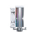 EAN 4710562748932 - Montech NX400 ARGB Procesador Refrigerador de aire 12 cm Blanco 2 pieza(s) imagen 5