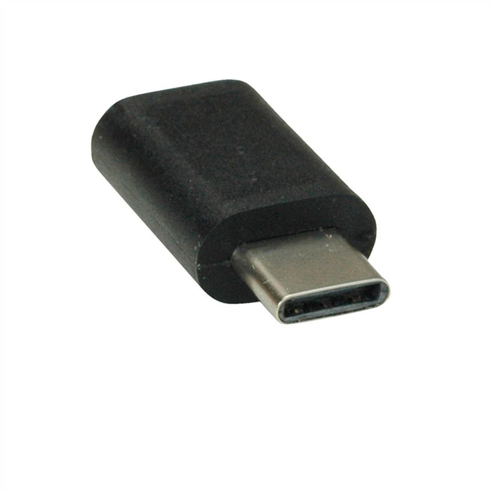 EAN 7630049611290 - VALUE 12.99.3191 cambiador de género para cable USB Type C USB Type Micro B Negro imagen 1