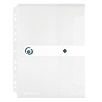 Herlitz Dokutasche A4 Pp Farbl. Transp. Z.Abheften 1er
