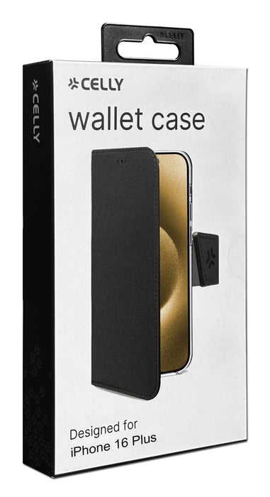 EAN 8021735210702 - Celly WALLY1080 funda para teléfono móvil 17 cm (6.7") Funda cartera Negro imagen 3