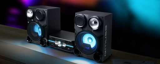 EAN 3700460208080 - Muse M-80 DJ sistema de audio para el hogar Minicadena de música para uso doméstico Negro imagen 2